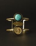 Neela Coin Dual Cuff