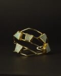 Aaranya Raw Stone Statement Hand Cuff