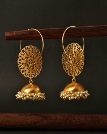 Noor Mandala Jhumka Earrings