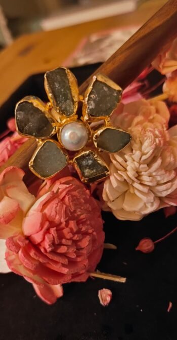 Aranya Bloom Statement Ring