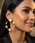 Aurelia Dot Hoop Earrings