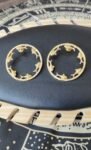Matsya Circle Statement Earrings