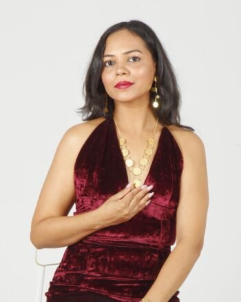 Aurelia Orbit Statement Necklace Set