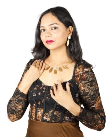 Luna Leaf Jewellery Set