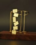Cascade Geometry Hand Cuff