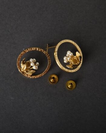 Kamalini Pearl Bloom Earrings