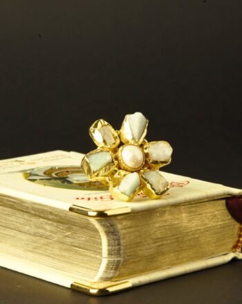 Aranya Bloom Statement Ring